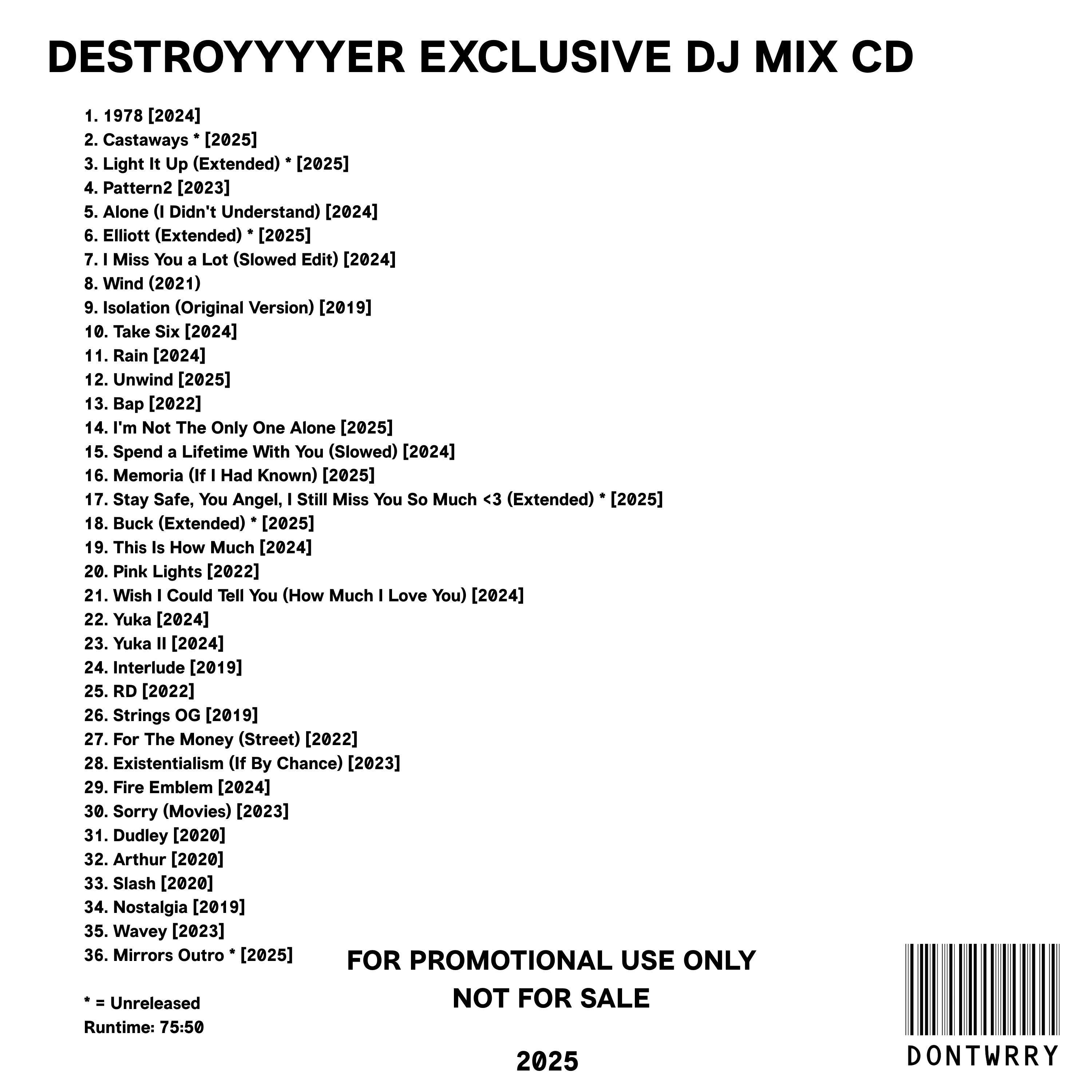 D&W VOL 1: WINNER’S CIRCLE Limited Edition Deluxe CD