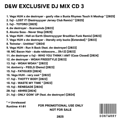 D&W VOL 1: WINNER’S CIRCLE [CD]