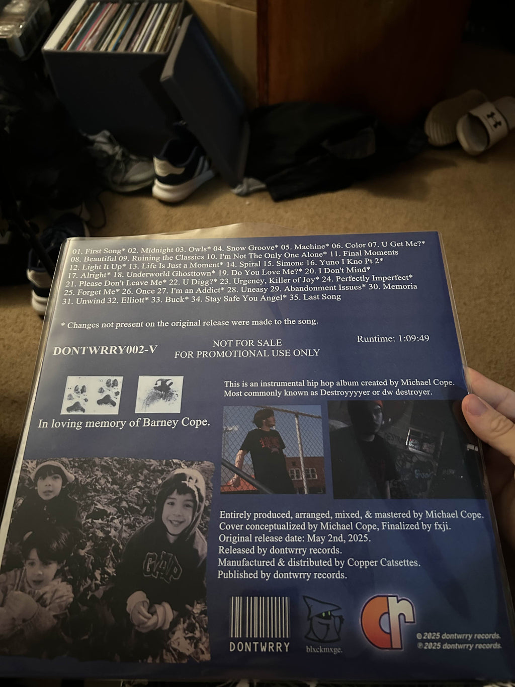 Life Is Just a Moment 2xLP Test Pressing (1 of 1)