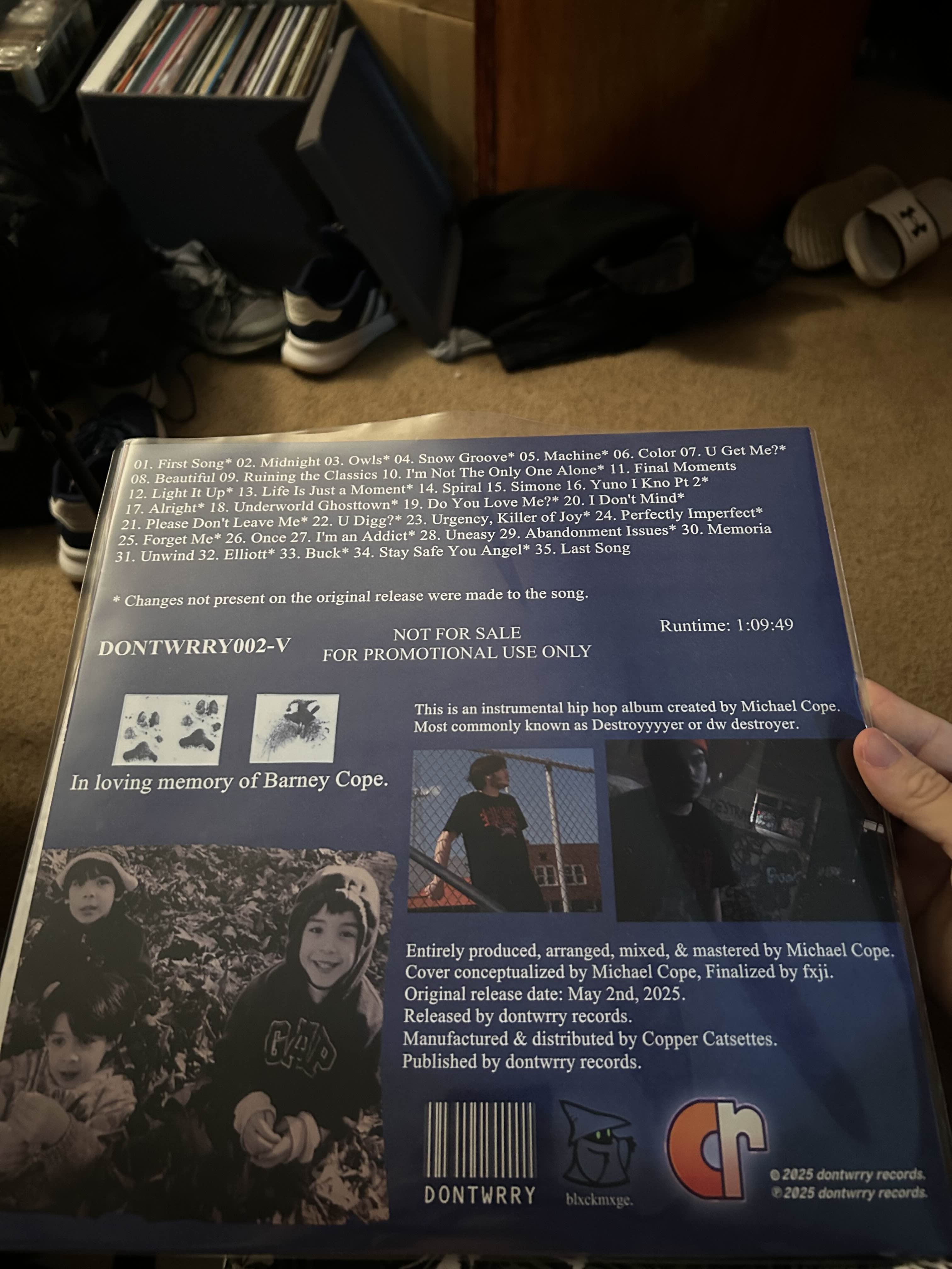 Life Is Just a Moment 2xLP Test Pressing (1 of 1)